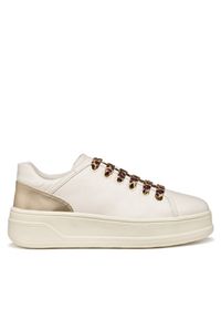 Geox Sneakersy D Spherica Ecub-2 D56WVD 0BCBN C1327 Biały. Kolor: biały. Materiał: skóra