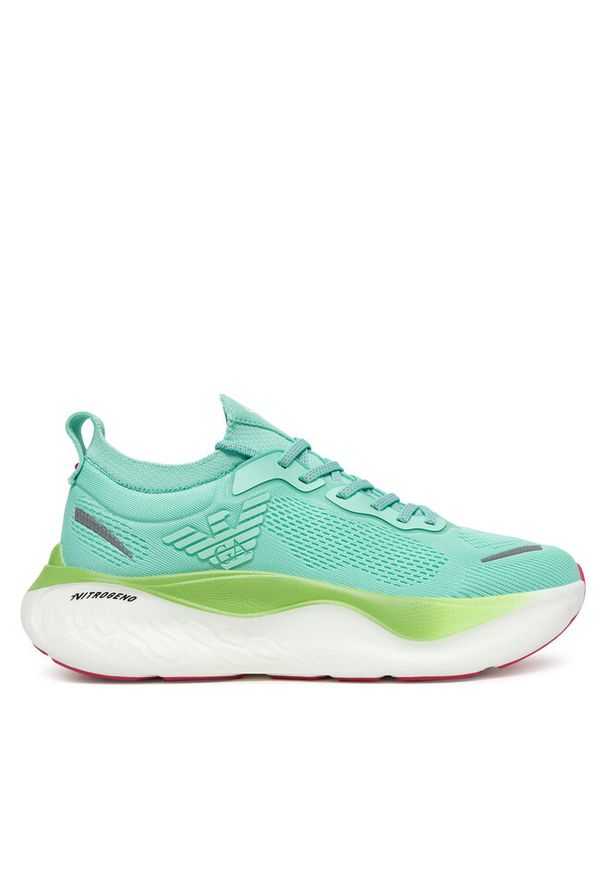 Sneakersy EA7 Emporio Armani. Kolor: niebieski