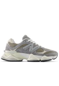Buty New Balance U9060LBA - szare. Kolor: szary. Materiał: guma, zamsz, materiał, skóra. Szerokość cholewki: normalna. Sport: turystyka piesza