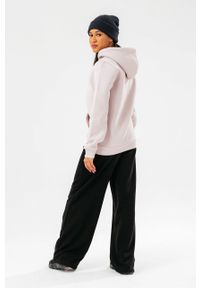 Hype bluza damska kolor fioletowy z kapturem gładka. Typ kołnierza: kaptur. Kolor: fioletowy. Wzór: gładki #4