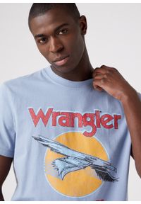 Wrangler - WRANGLER EAGLE TEE MĘSKA KOSZULKA T-SHIRT LOGO STONE WASH W70REEX4Q #3