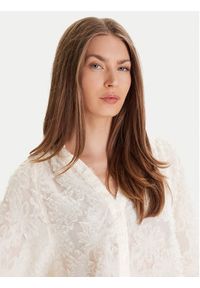 only - ONLY Bluzka Korsa 15360837 Beżowy Oversize. Kolor: beżowy. Materiał: syntetyk #3