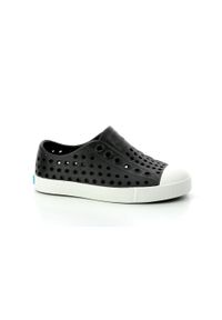 Native Shoes - Trampki dziecięce NATIVE JEFFERSON JUNIOR buty do chodzenia. Kolor: czarny. Sport: turystyka piesza