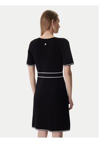 JOOP! Sukienka dzianinowa Kirla 10018002 Czarny Regular Fit. Kolor: czarny. Materiał: wiskoza #2