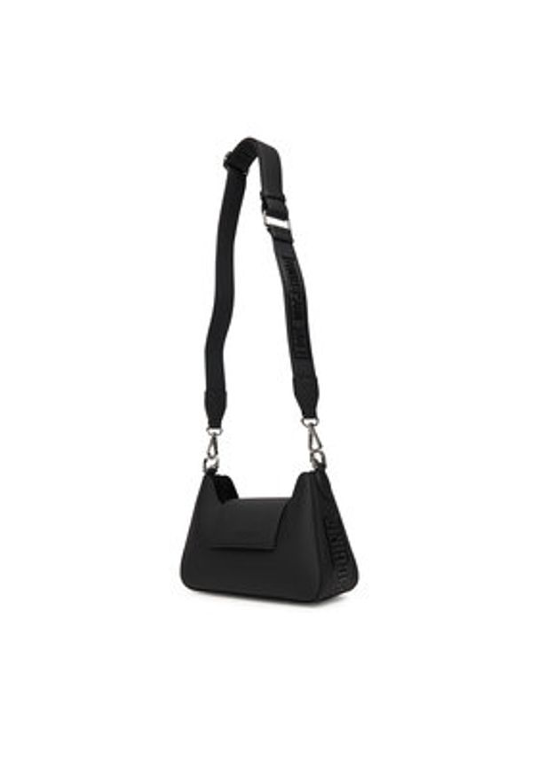 Love Moschino - LOVE MOSCHINO Torebka Borsa Vitello JC4291PP1NL1400B Czarny. Kolor: czarny. Materiał: skórzane