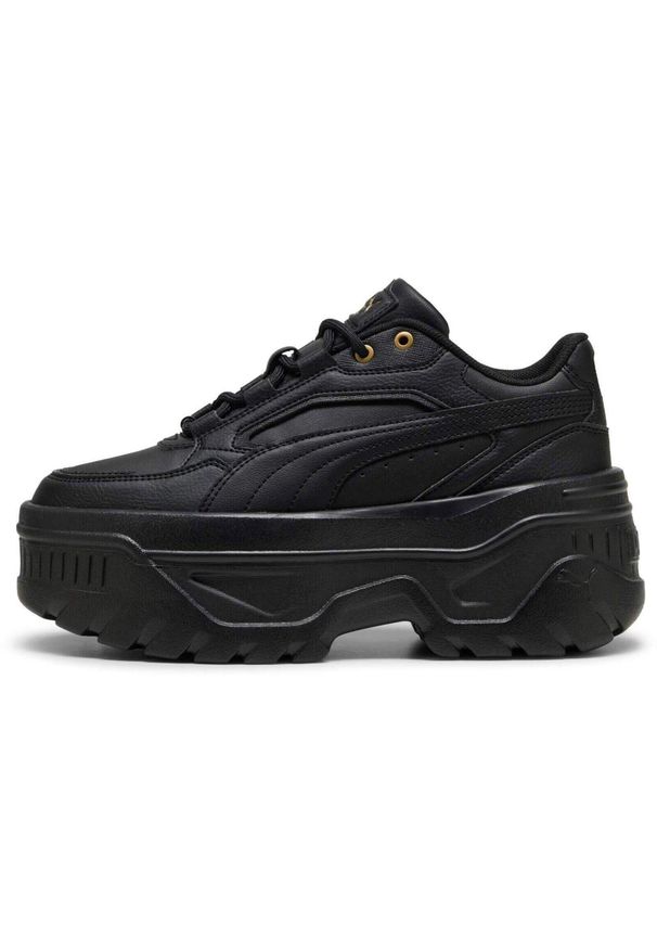 Buty sportowe damskie Puma Karmen X tra. Kolor: czarny. Materiał: skóra ekologiczna, materiał