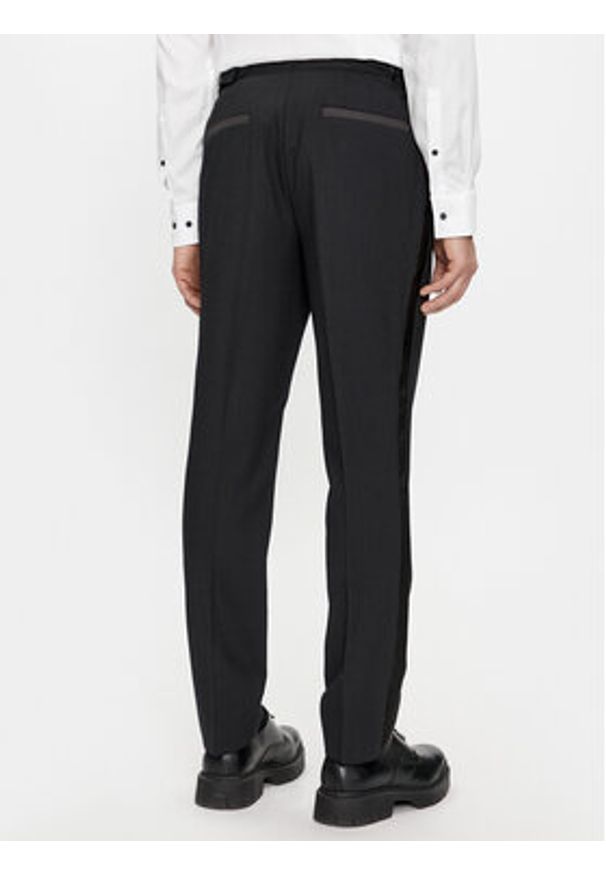 Hugo Garnitur Henry/Getlin241E1 50507120 Czarny Slim Fit. Kolor: czarny. Materiał: syntetyk