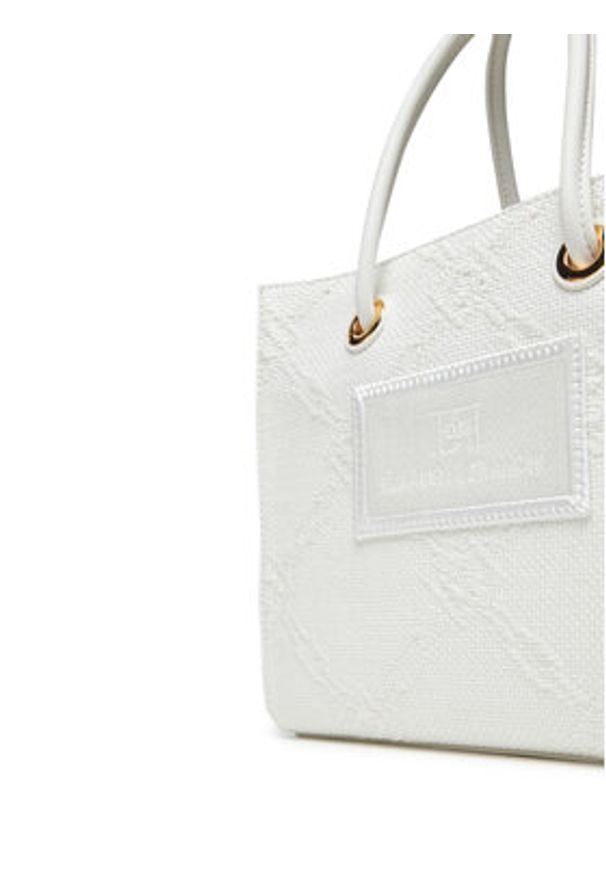 Elisabetta Franchi Torebka BS-83A-52E2-V390 Biały. Kolor: biały