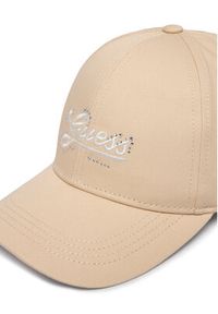 Guess Czapka z daszkiem AW5472 COT01 Beżowy. Kolor: beżowy. Materiał: poliester #2