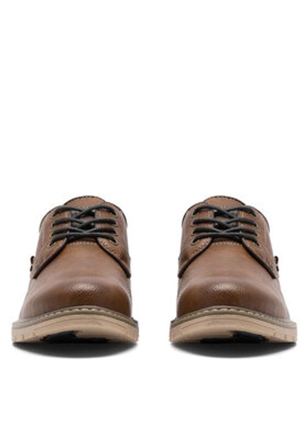 Mustang Półbuty 4105-303 Brązowy. Kolor: brązowy. Materiał: materiał