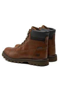 CAT Footwear Trapery Deplete Wp P721722 Brązowy. Kolor: brązowy. Materiał: nubuk, skóra