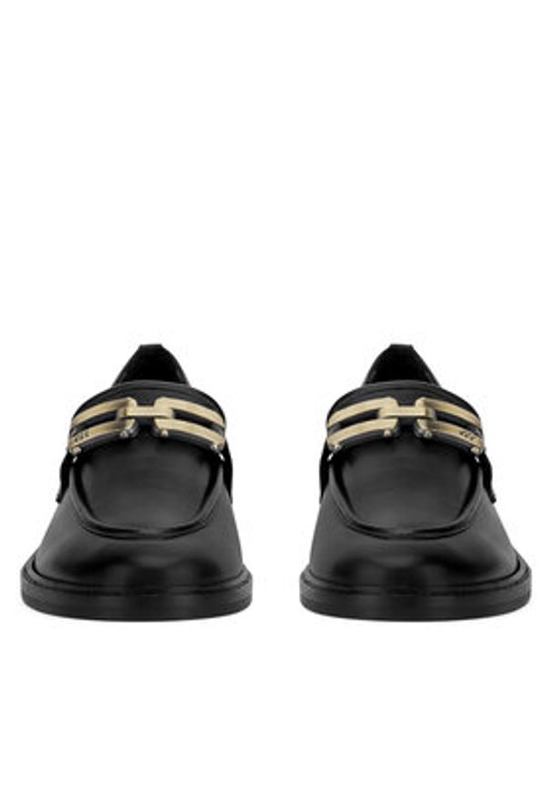 Gino Rossi Loafersy PATTY-02W1-010 Czarny. Kolor: czarny. Materiał: skóra