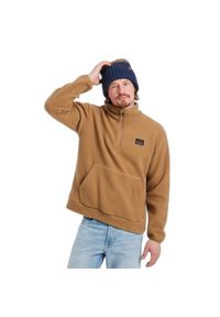 1/4 zip fleece Protest Poris. Kolor: brązowy, beżowy, wielokolorowy. Materiał: polar. Sport: turystyka piesza #1