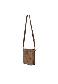 Guess Torebka Karnilla Logo HWOS99 01010 Brązowy. Kolor: brązowy. Materiał: skórzane #5