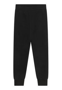 DKNY Spodnie dresowe D34A85 D Czarny Regular Fit. Kolor: czarny. Materiał: bawełna