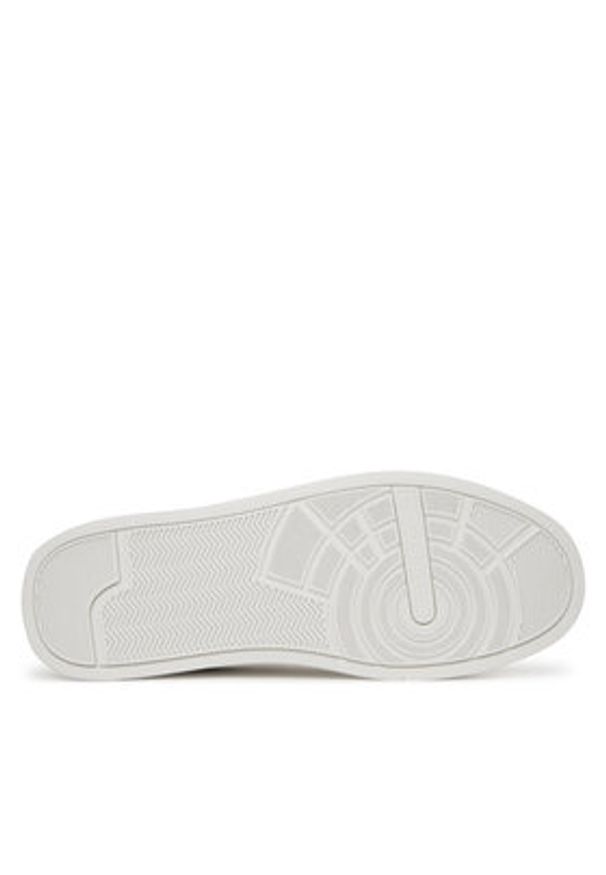 TOMMY HILFIGER - Tommy Hilfiger Sneakersy Court Best Tumbled Lth FM0FM05324 Écru. Materiał: skóra