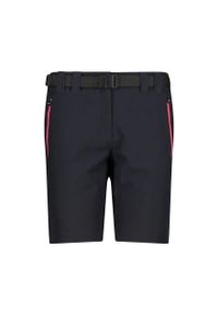 Bermudy damskie turystyczne CMP 3T51146. Kolor: czarny. Sport: turystyka piesza #1