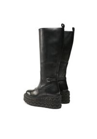 Patrizia Pepe Kozaki 8Y0057/L078-K103 Czarny. Kolor: czarny. Materiał: skóra #4