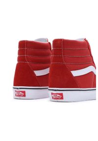 Vans trampki SK8-Hi męskie kolor czerwony VN0007NS49X1. Nosek buta: okrągły. Kolor: czerwony. Materiał: guma. Szerokość cholewki: normalna #5