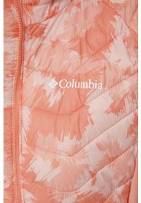 columbia - Columbia bezrękawnik sportowy Powder Pass kolor pomarańczowy przejściowy. Kolor: pomarańczowy. Materiał: tkanina, syntetyk, materiał, puch. Długość rękawa: bez rękawów. Styl: sportowy #4