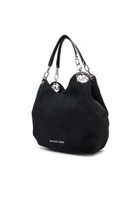 MICHAEL Michael Kors Torebka Lillie 30S5S0LE3S Czarny. Kolor: czarny. Materiał: skórzane, zamszowe #3