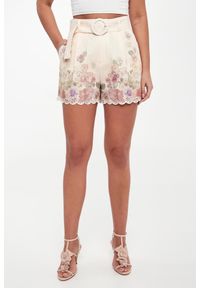 Twinset Milano - Szorty damskie lniane TWINSET. Materiał: len #3