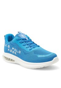 U.S. Polo Assn. Sneakersy ACTIVE001 Niebieski. Kolor: niebieski. Materiał: materiał
