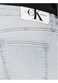 Calvin Klein Jeans Jeansy J30J324850 Błękitny Skinny Fit. Kolor: niebieski