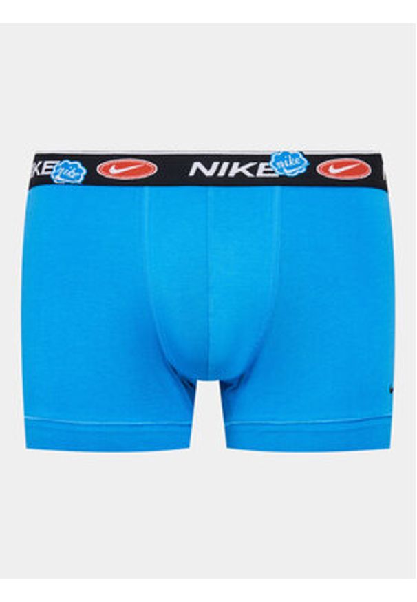 Nike Komplet 3 par bokserek 0000KE1008 Kolorowy. Materiał: bawełna. Wzór: kolorowy