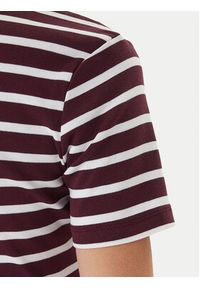 TOMMY HILFIGER - Tommy Hilfiger T-Shirt New Cody WW0WW40587 Bordowy Slim Fit. Kolor: czerwony. Materiał: bawełna #4