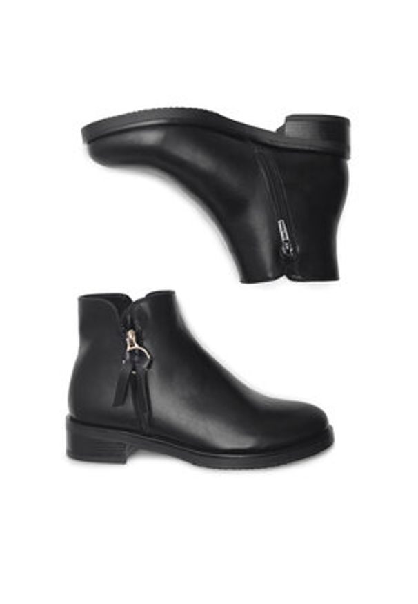 Clara Barson Botki ZOYA WS5292-13 Czarny. Kolor: czarny