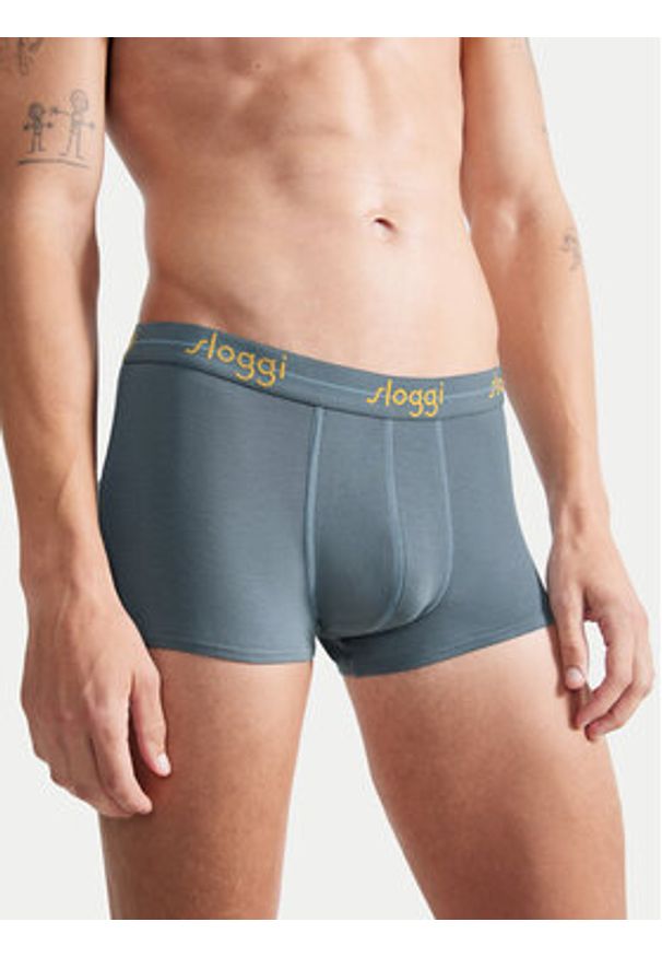 Sloggi Komplet bokserek Start 10206968 Kolorowy. Materiał: bawełna. Wzór: kolorowy