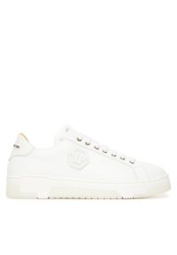 Philipp Plein - PHILIPP PLEIN Sneakersy PAES USC0722 PLE005N01 Biały. Kolor: biały. Materiał: skóra