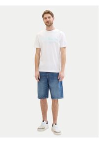 Tom Tailor T-Shirt 1041871 Biały Regular Fit. Kolor: biały. Materiał: bawełna #6
