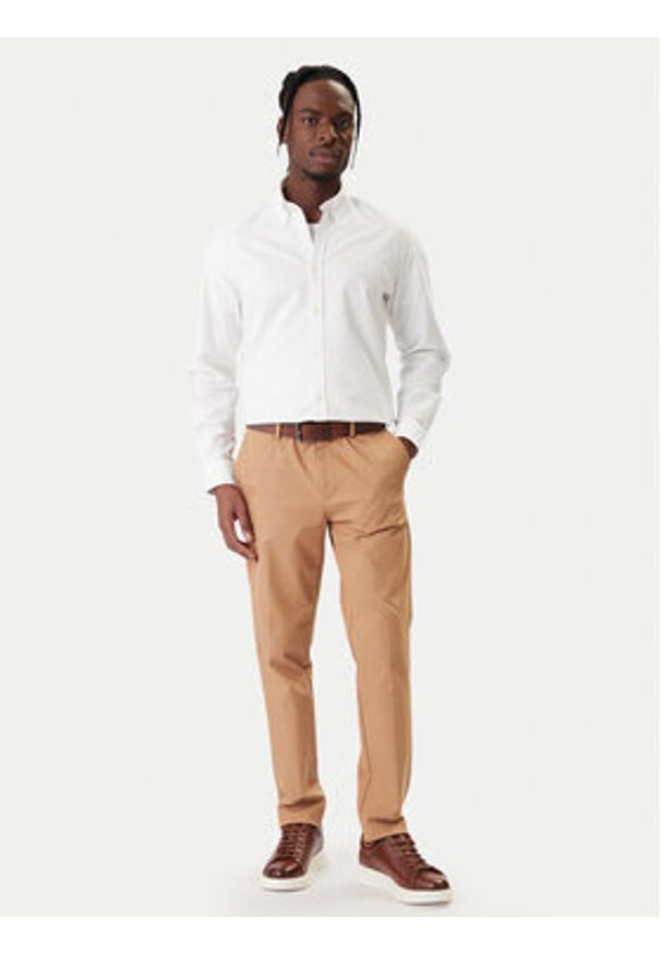 BOSS Koszula H-Liam 50555966 Biały Regular Fit. Kolor: biały. Materiał: bawełna