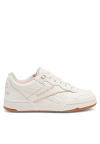 Reebok Sneakersy BB 4000 II IF4727 Écru. Materiał: skóra