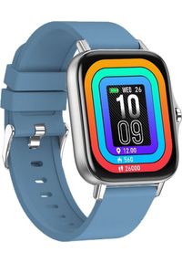 Smartwatch Maxcom Fit FW55 Aurum Pro Niebieski (FW55SILVER). Rodzaj zegarka: smartwatch. Kolor: niebieski