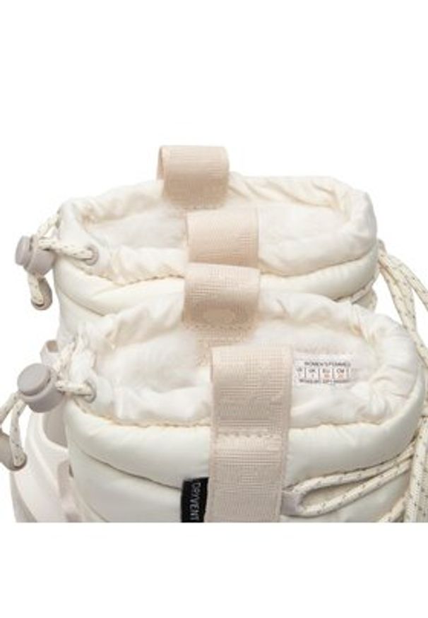 The North Face Śniegowce Thermoball Lace Up Wp NF0A5LWD32F1 Écru. Materiał: materiał