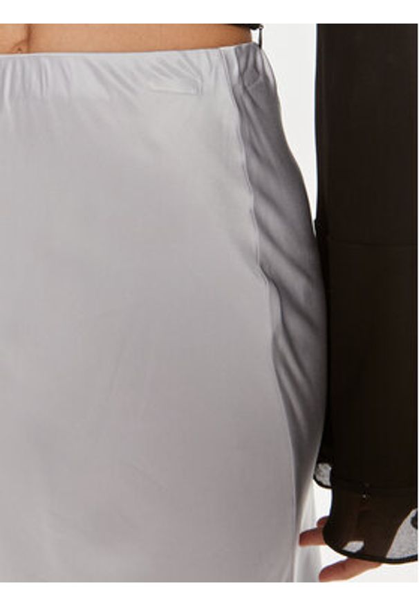 ViCOLO Spódnica midi TB0340 Szary Regular Fit. Kolor: szary. Materiał: syntetyk