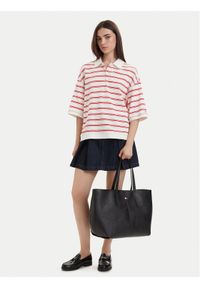 Tommy Jeans Torebka Tjw Slouchy City Tote AW0AW18789 Czarny. Kolor: czarny. Materiał: skórzane #1