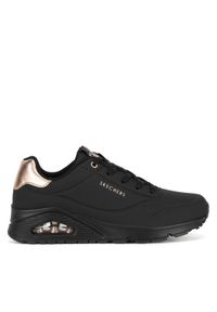 skechers - Skechers Sneakersy UNO 177094 BBK Czarny. Kolor: czarny. Materiał: materiał, syntetyk #1