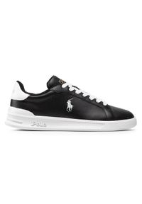 Polo Ralph Lauren Sneakersy Hrt Ct II 809829825001 Czarny. Kolor: czarny. Materiał: skóra