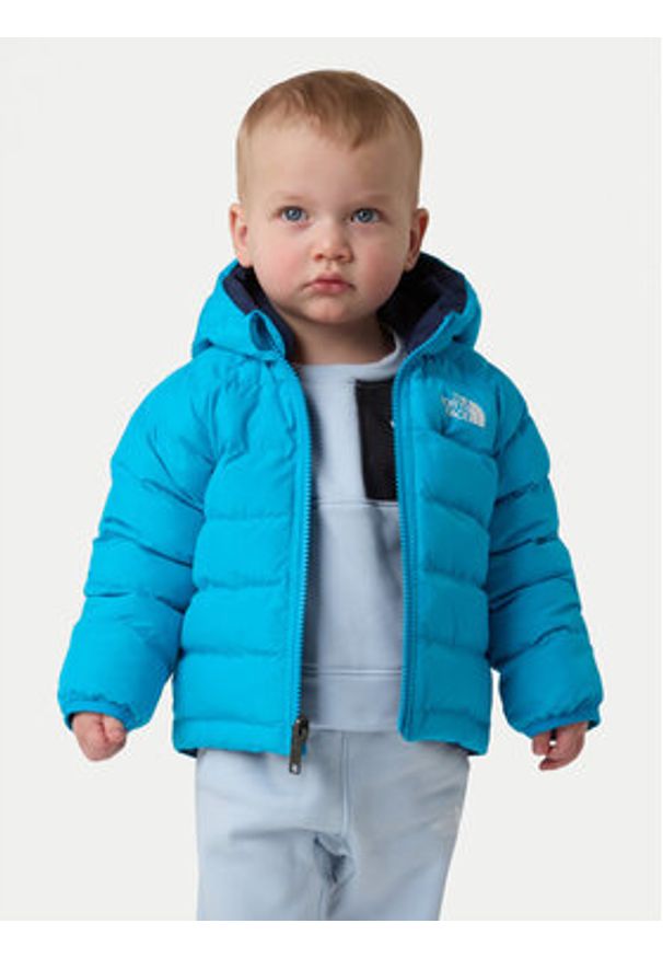 The North Face Kurtka zimowa Perrito NF0A88W3 Niebieski Regular Fit. Kolor: niebieski. Materiał: syntetyk. Sezon: zima