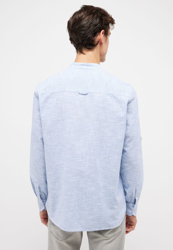 Mustang - Męska Koszula MUSTANG Yuma Faded Denim 1014769 5124. Materiał: denim