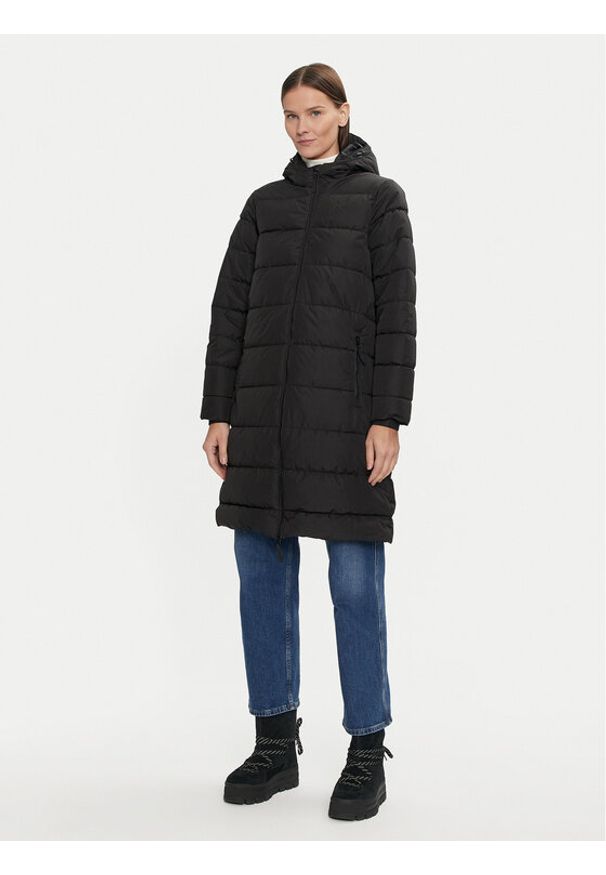 Whistler Kurtka zimowa Amaret W Long Puffer W234603 Czarny Regular Fit. Kolor: czarny. Materiał: syntetyk. Sezon: zima