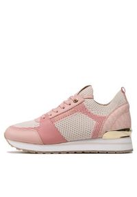 MICHAEL Michael Kors Sneakersy Billie Knit Trainer 43S3BIFS2D Różowy. Kolor: różowy. Materiał: materiał
