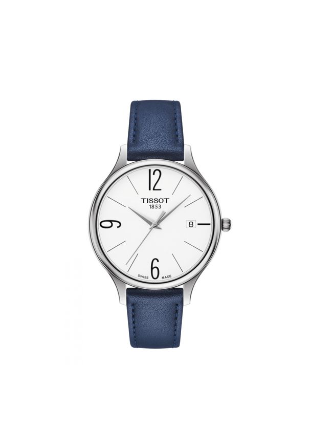 TISSOT PROMOCJA Bella Ora Round T103.210.16.017.00. Materiał: koronka, skóra. Styl: klasyczny, casual, biznesowy