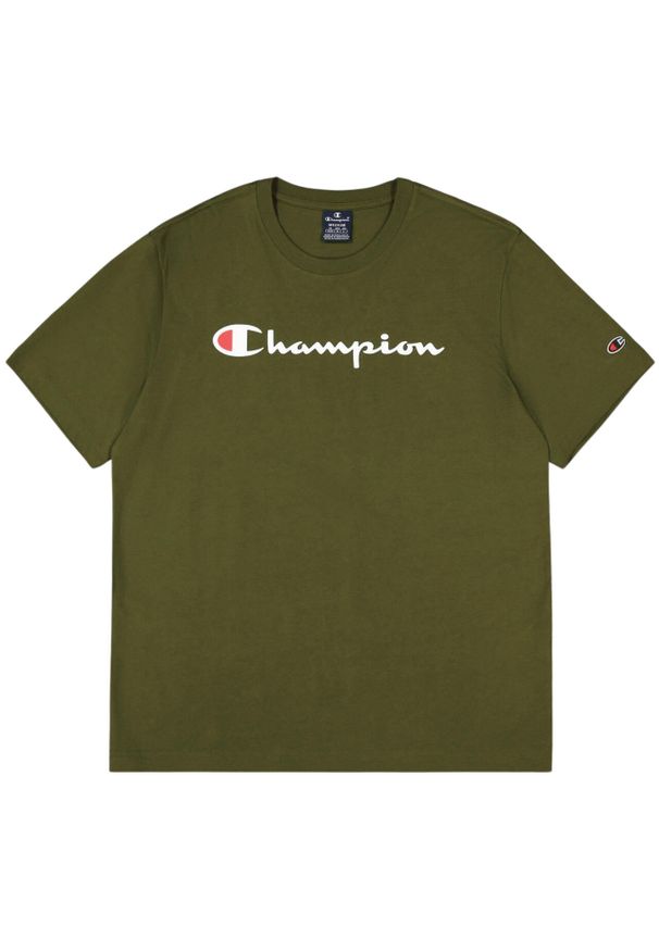 Koszulka męska Champion SS Tee. Kolor: zielony