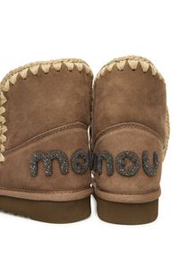 Mou Śniegowce MU.FW101050A Szary. Kolor: szary. Materiał: zamsz, skóra #3