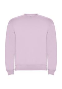 ROLY - Bluza Unisex Dla Dorosłych Clasica Z Okrągłym Dekoltem. Kolor: różowy